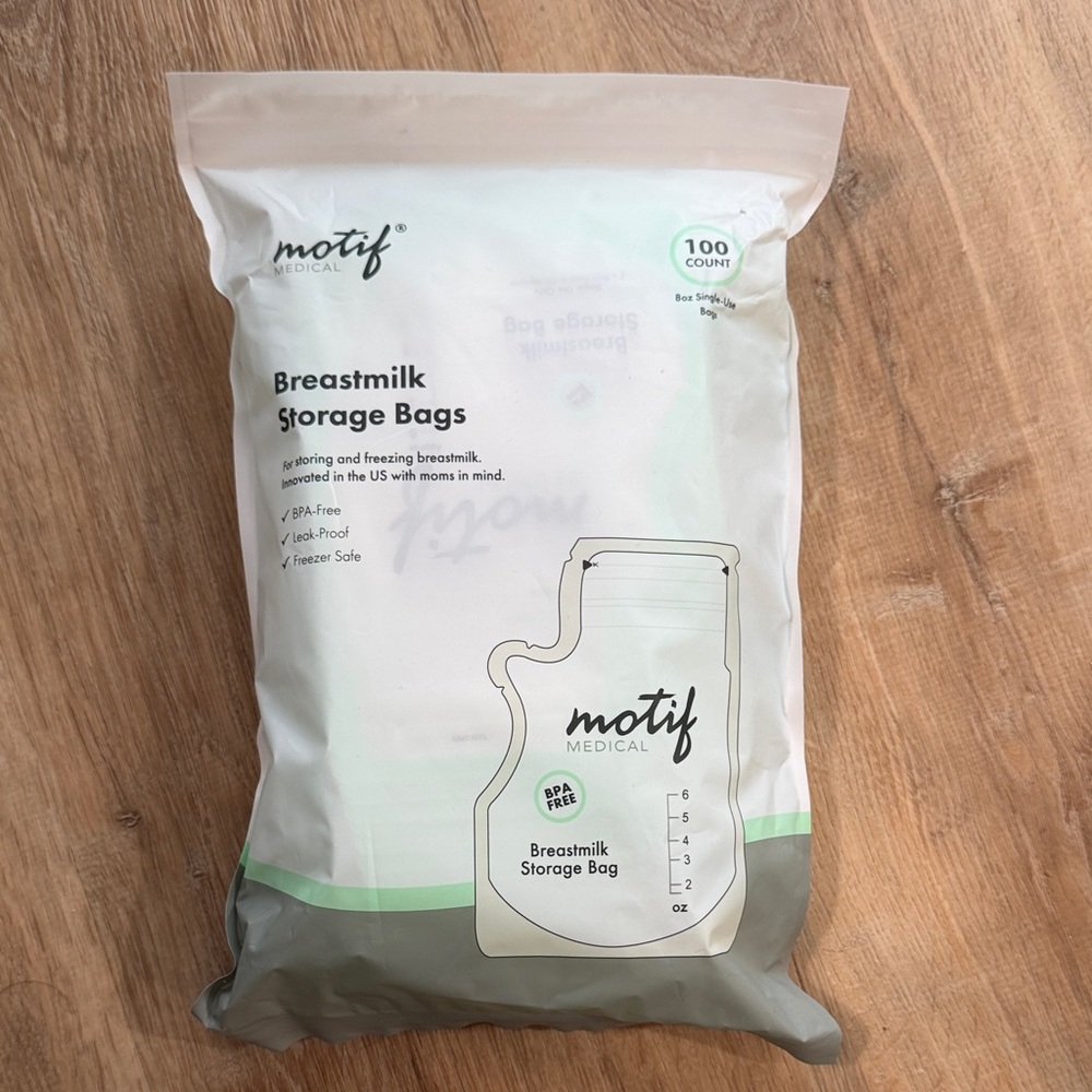 Motif Medical Breastmilk Storage Bags - Mint Green